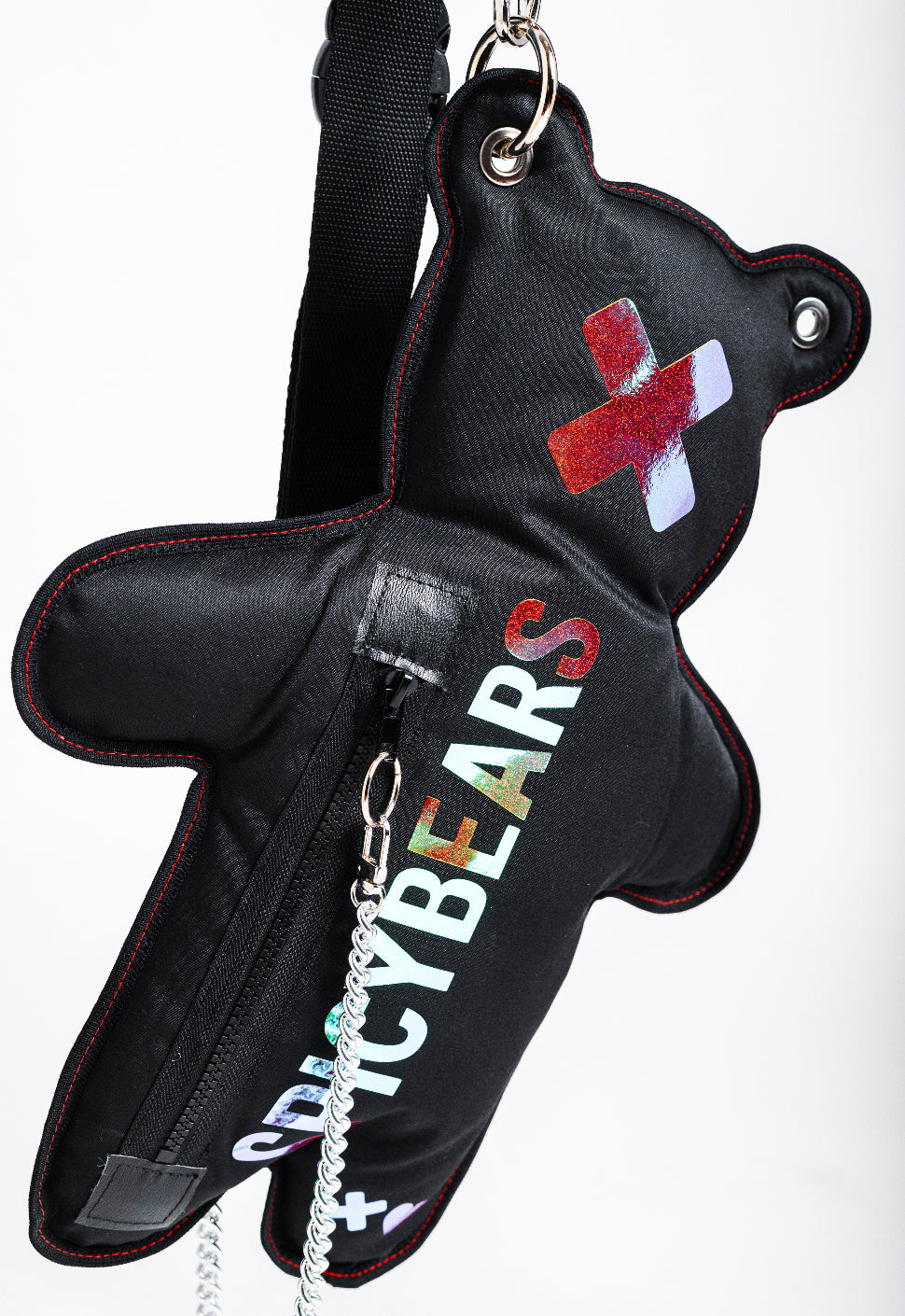 Versatile Black Chameleon Handbag Perfect for Everyday Use with Two Zipped Pockets