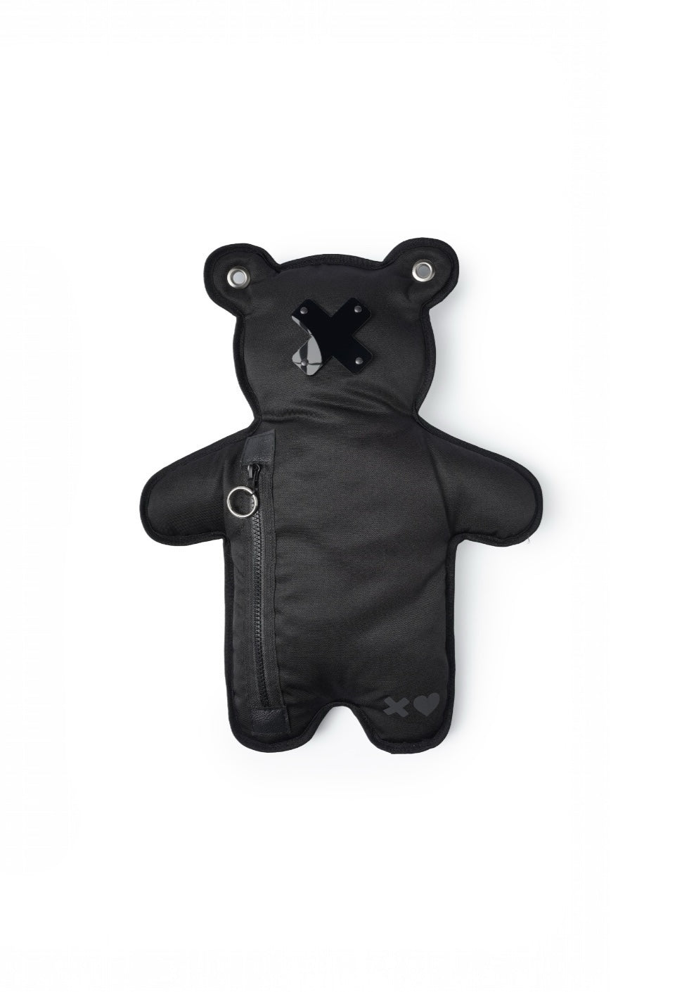 バッグ Bear ZLOY - Total Black Acrylic Crossbody Bear Bag – SPICYBEARS