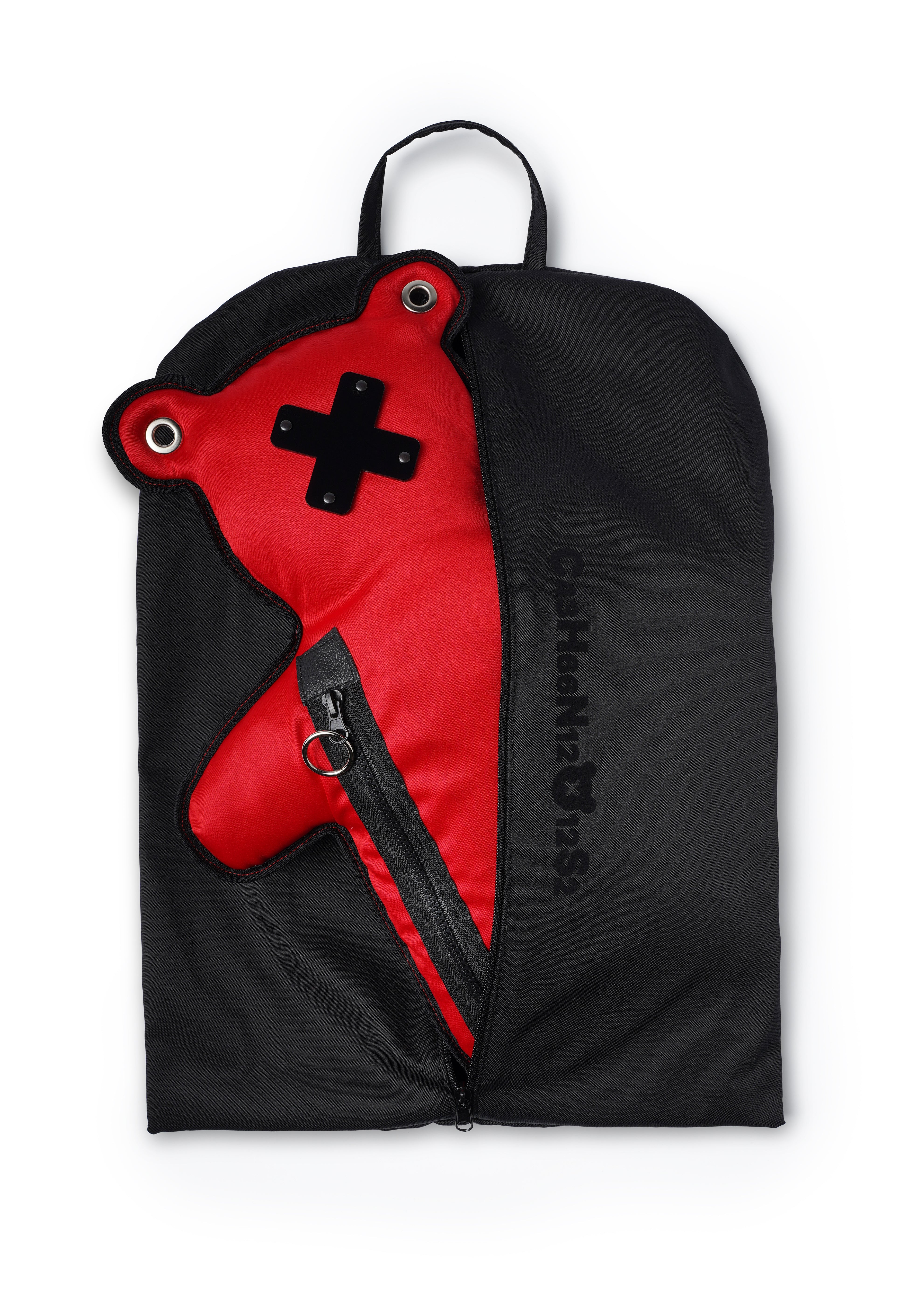 REDX - Red | Black Acrylic Crossbody Bear Bag – SPICYBEARS