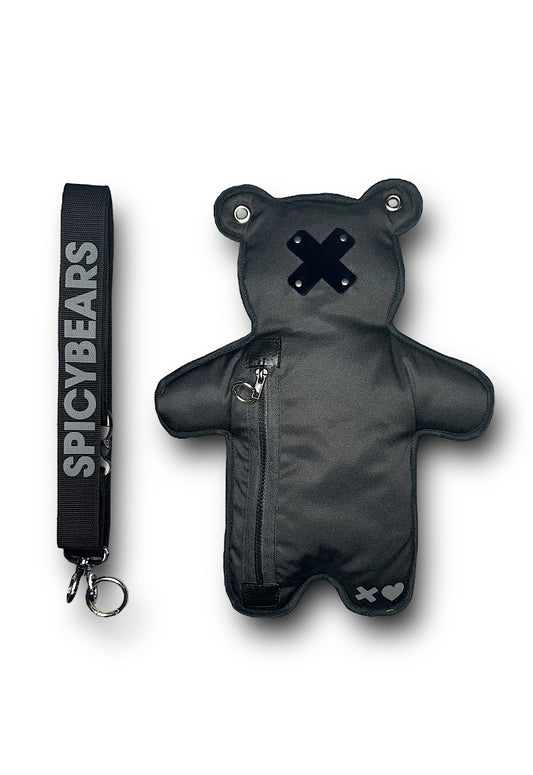 Total Black | Acrylic Bear Bag