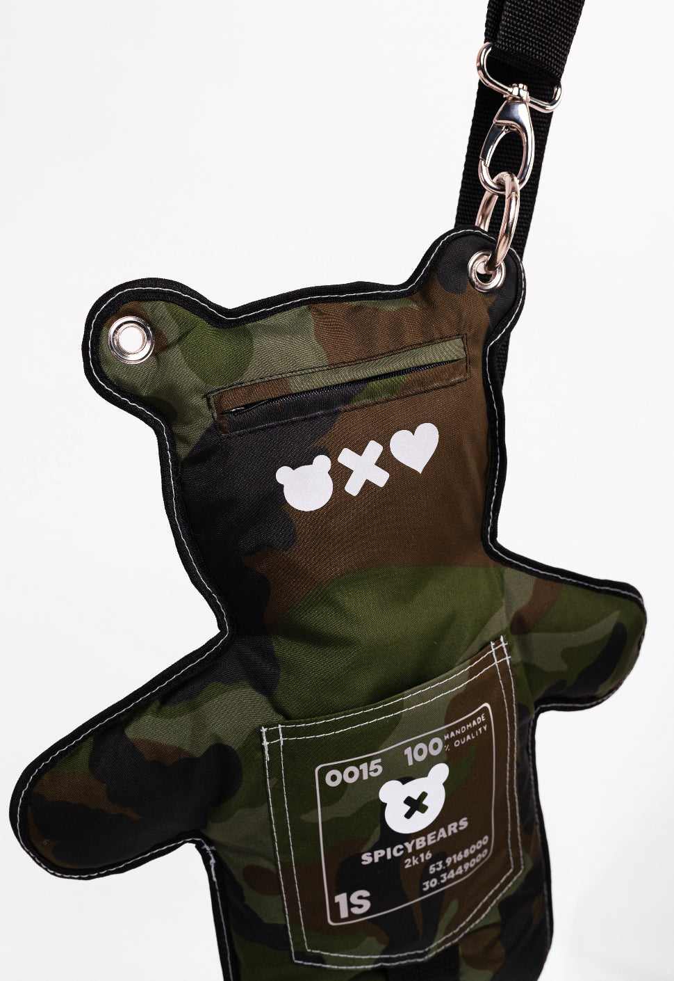 Green | Reflective Bear Bag | CamoBEARS