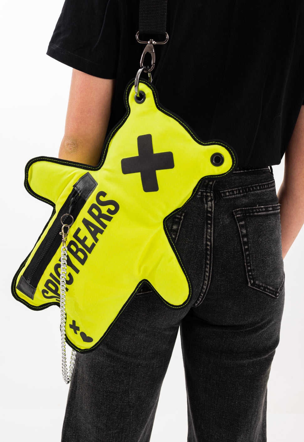 Neon Yellow | Black Bear Bag