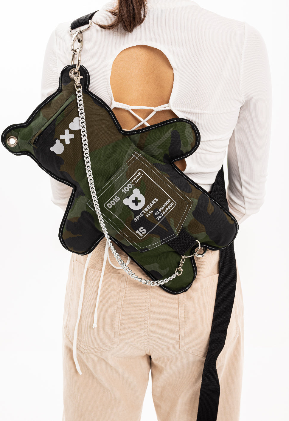 Green | Reflective Bear Bag | CamoBEARS