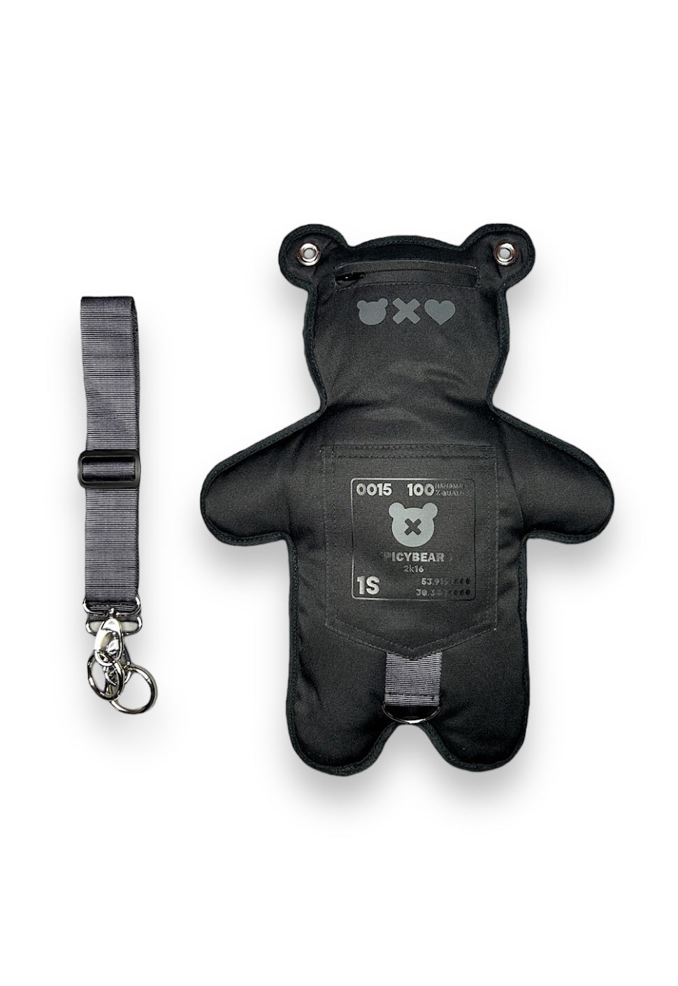 Total Black | Reflective Bear Bag | Valentine's Day Edition