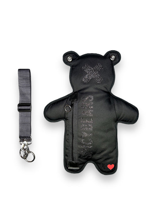 Total Black | Glitter Bear Bag | Valentine's Day Edition