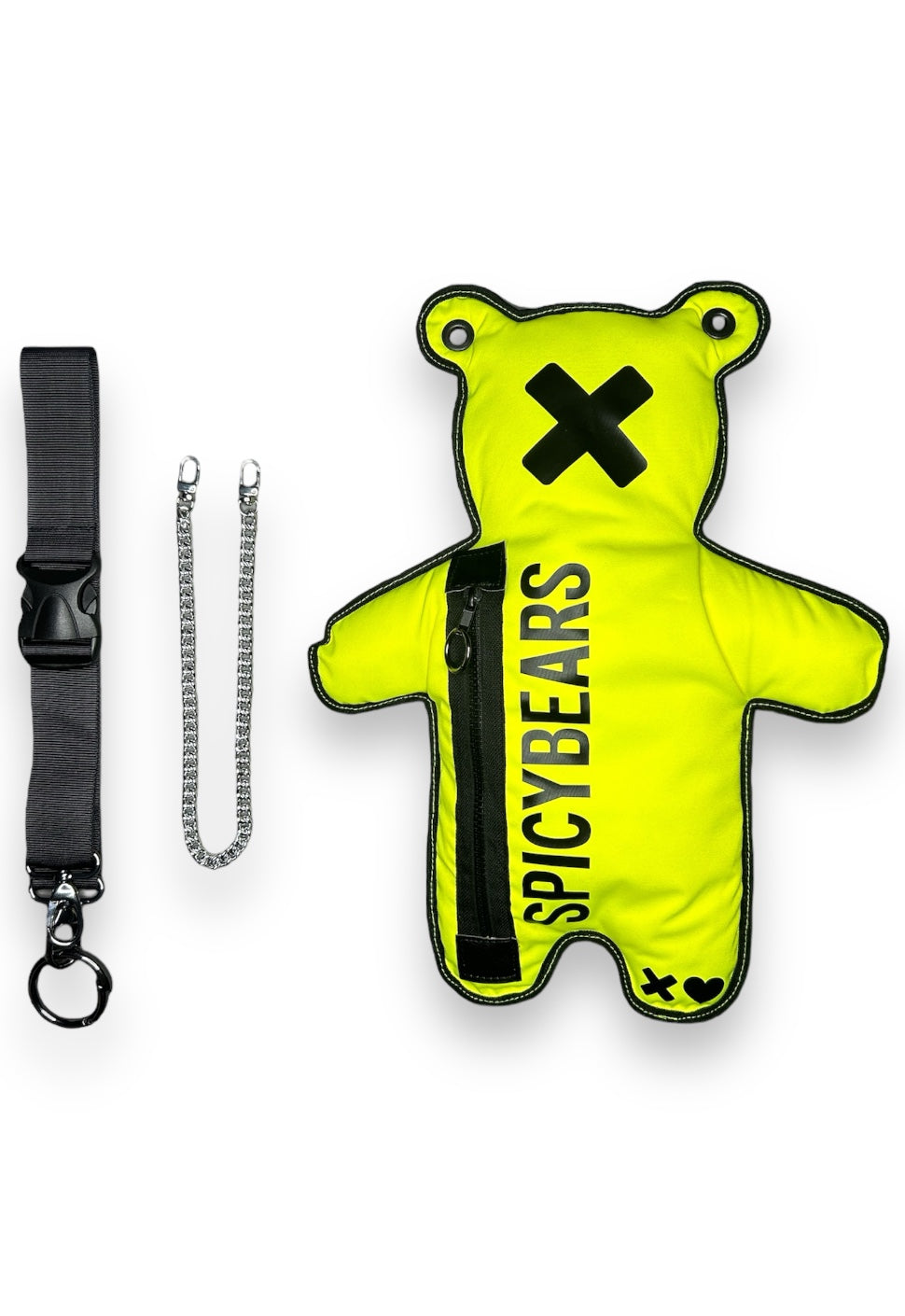 Neon Yellow | Black Bear Bag