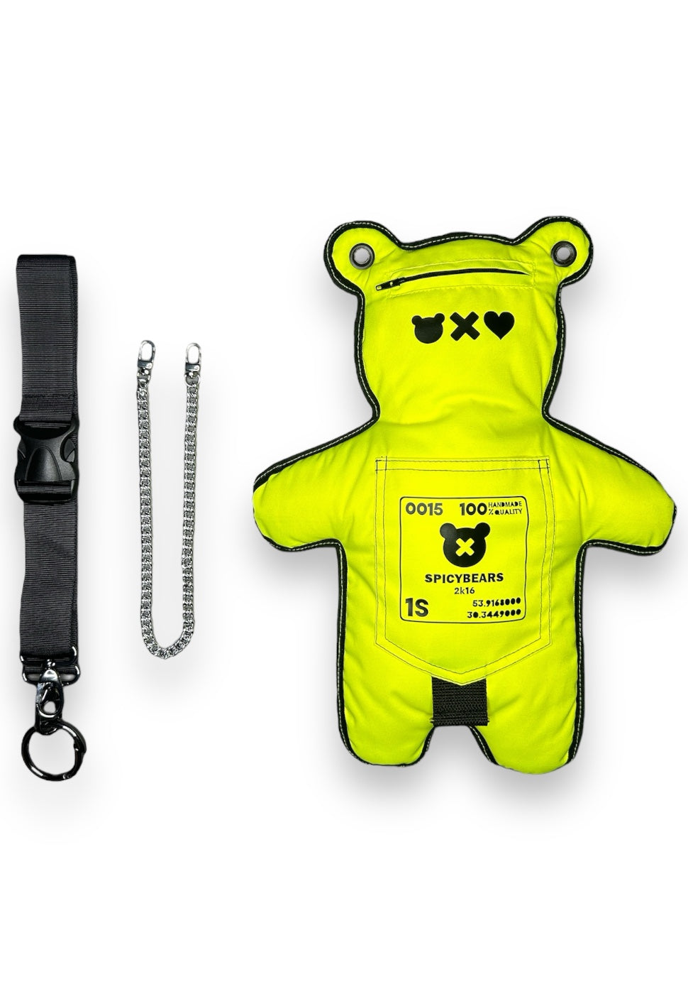 Neon Yellow | Black Bear Bag