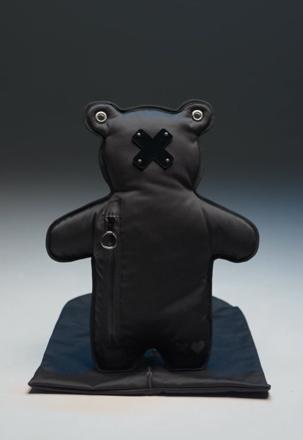 ZLOY - Total Black Acrylic Crossbody Bear Bag – SPICYBEARS