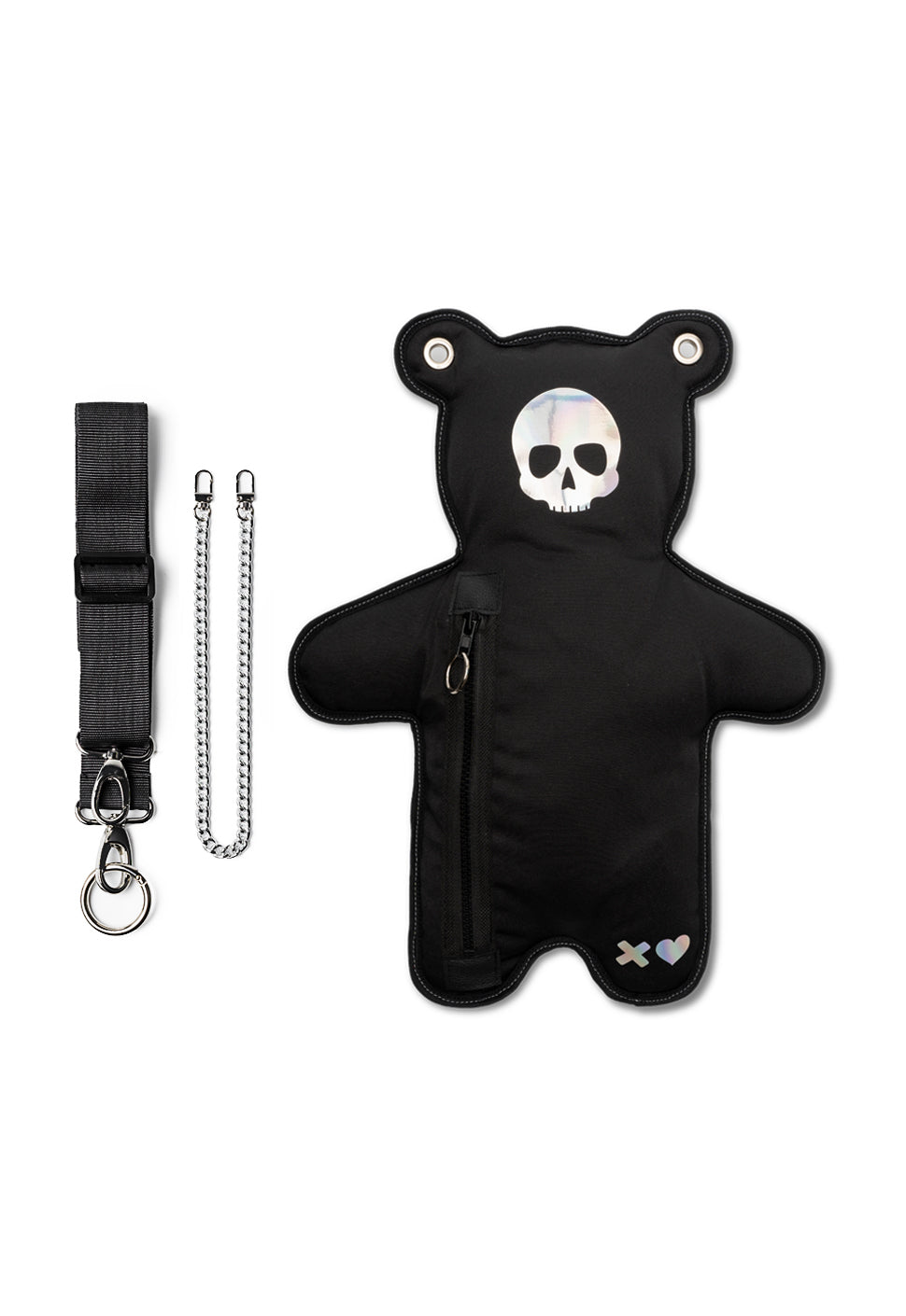 SkullBEARS | Black | Holographic Bear Bag